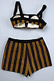 Beachwear, Tom Brigance (American, 1910–1990), cotton, American