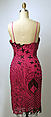 Evening dress, Fabrice (American, born Haiti, 1951–1998), Silk, plastic, American