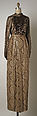 Ensemble, Bill Blass Ltd. (American, founded 1970), (a) nylon; (b,c) silk, American