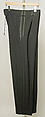 Tuxedo, Gianni Versace (Italian, founded 1978), wool, silk, Italian