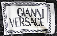 Jacket, Gianni Versace (Italian, founded 1978), leather, lamb fleece, Italian