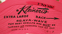 Bathing cap, Kleinert&#39;s (American), rubber, American