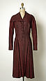 Evening coat, Charles James (American, born Great Britain, 1906–1978), silk, American