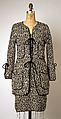 Suit, House of Chanel (French, founded 1910), wool, French