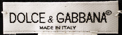 Corset, Dolce & Gabbana (Italian, founded 1985), synthetic fiber, Italian