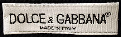 Corset, Dolce &amp; Gabbana (Italian, founded 1985), synthetic fiber, Italian