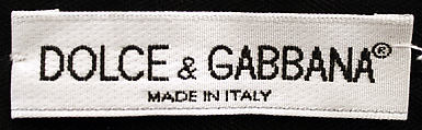 Corset, Dolce & Gabbana (Italian, founded 1985), [medium not available], Italian