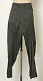 Trousers, Dolce &amp; Gabbana (Italian, founded 1985), cotton, Italian