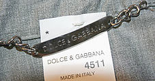 Coat, Dolce & Gabbana (Italian, founded 1985), cotton, Italian