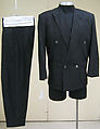 Ensemble, Jean Paul Gaultier (French, born 1952), (a–c) wool; (d) rayon; (e) wool; (f) silk, French