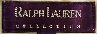 Evening ensemble, Ralph Lauren (American, born 1939), (a) silk; (b,c) crocodile leather, American