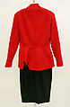 Suit, Mugler (French, founded 1974), wool, French