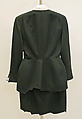Suit, Mugler (French, founded 1974), wool, French