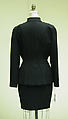 Suit, Mugler (French, founded 1974), wool, French