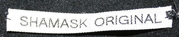 Coat, Ronaldus Shamask (American, born Holland, 1945), wool, American