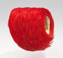 Muff, feathers, wool, French