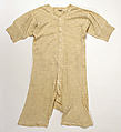 Union suit, R. H. Macy & Co. (American), cotton, American