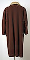 Coat, Workers For Freedom (British, founded 1985), wool, cotton, synthetic fiber, British