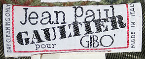 Jacket, Jean Paul Gaultier (French, born 1952), wool, French