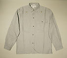 Shirt, Claude Montana (French, 1949–2024), wool/cotton blend, French