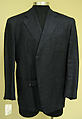 Suit, Comme des Garçons (Japanese, founded 1969), linen, French