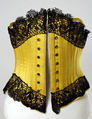 Corset, silk, European
