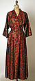 Evening coat, Valentina (American, born Kyiv 1899–1989), silk, American