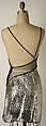 Dress, Geoffrey Beene (American, Haynesville, Louisiana 1927–2004 New York), plastic, metallic, silk, American