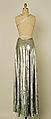 " Mercury Dress", Geoffrey Beene (American, Haynesville, Louisiana 1927–2004 New York), metallic, synthetic fiber, American