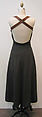 Ensemble, Geoffrey Beene (American, Haynesville, Louisiana 1927–2004 New York), (a) wool, leather; (b) wool, American