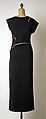 Dress, Geoffrey Beene (American, Haynesville, Louisiana 1927–2004 New York), wool, plastic, metal, American