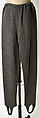Suit, Geoffrey Beene (American, Haynesville, Louisiana 1927–2004 New York), wool, American