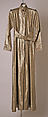 Trench coat, Geoffrey Beene (American, Haynesville, Louisiana 1927–2004 New York), metallic, metal, American