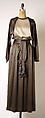 Ensemble, Geoffrey Beene  American, silk, metallic, American