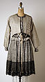 Ensemble, Geoffrey Beene  American, (a) silk, linen, plastic; (b) silk, plastic; (c) synthetic fiber; (d) silk, linen, plastic, cotton, American