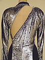 Dress, Geoffrey Beene (American, Haynesville, Louisiana 1927–2004 New York), silk, metallic, cellophane, American