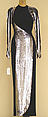 Dress, Geoffrey Beene (American, Haynesville, Louisiana 1927–2004 New York), silk, metallic, cellophane, American