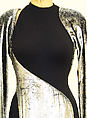 Dress, Geoffrey Beene (American, Haynesville, Louisiana 1927–2004 New York), silk, metallic, cellophane, American