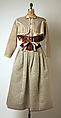 Ensemble, Geoffrey Beene (American, Haynesville, Louisiana 1927–2004 New York), (a) silk, metallic; (b) cotton, plastic, silk; (c) silk, American