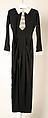 Jumpsuit, Geoffrey Beene American, wool, silk, cotton, American