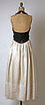 Dress, Geoffrey Beene (American, Haynesville, Louisiana 1927–2004 New York), cotton, satin, silk, American