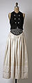 Dress, Geoffrey Beene (American, Haynesville, Louisiana 1927–2004 New York), cotton, satin, silk, American