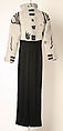 Ensemble, Geoffrey Beene (American, Haynesville, Louisiana 1927–2004 New York), (a) wool, silk, plastic; (b) wool, American