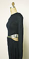 Dress, Geoffrey Beene (American, Haynesville, Louisiana 1927–2004 New York), synthetic fiber, metallic, American