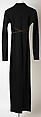 Jumpsuit, Geoffrey Beene (American, Haynesville, Louisiana 1927–2004 New York), wool, leather, silk, American