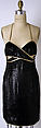 Ensemble, Geoffrey Beene (American, Haynesville, Louisiana 1927–2004 New York), (a) silk, cellophane, metallic; (b) silk, synthetic fiber, American