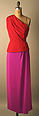 Evening ensemble, Yves Saint Laurent (French, founded 1961), (a–c) silk, French