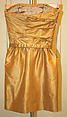 Ensemble, Christian Lacroix (French, born 1951), (a–c) silk; (d, e) silk, leather, French