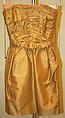 Ensemble, Christian Lacroix (French, born 1951), (a–c) silk; (d, e) silk, leather, French