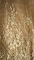 Evening ensemble, Valentino (Italian, born 1932), (a) silk; (b) silk, cotton, glass, plastic; (c, d) silk, leather, Italian